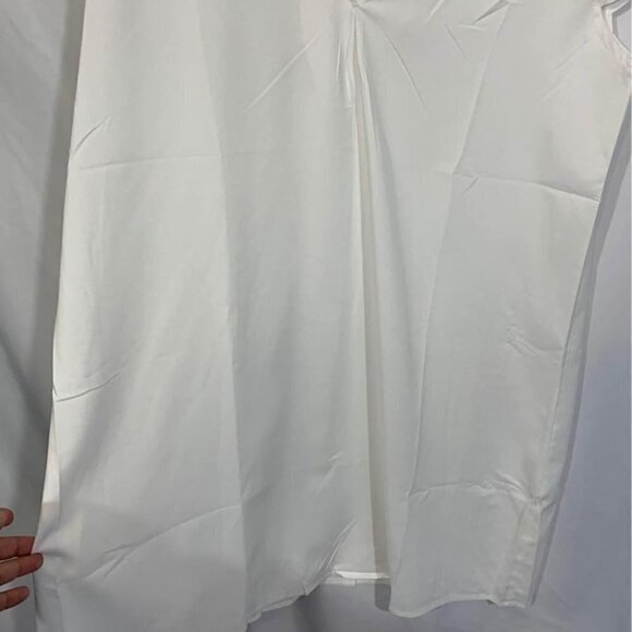 WOMAN’S swimsuit cover. Size XL. White a line. V neck. - Picture 4 of 7